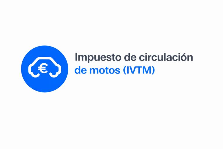 Impuesto de circulación de motos (IVTM)