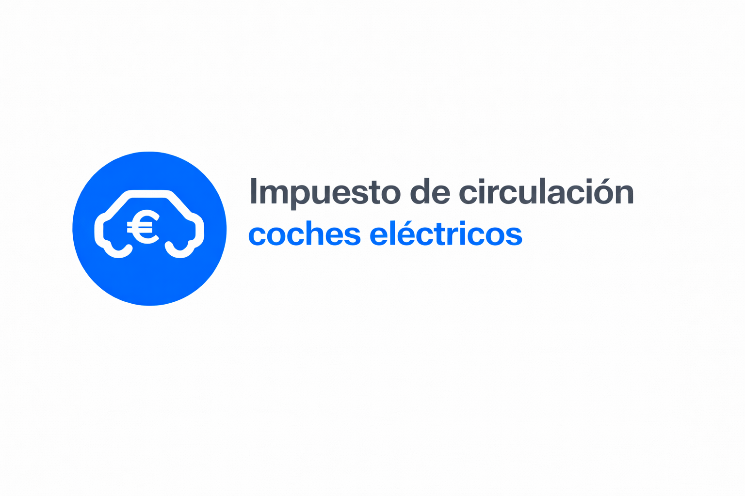 impuesto de circulación coches eléctricos