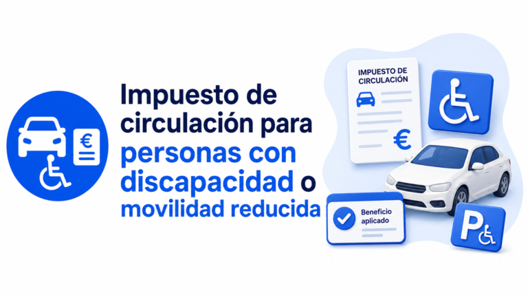 Exención Impuesto Circulación Discapacidad