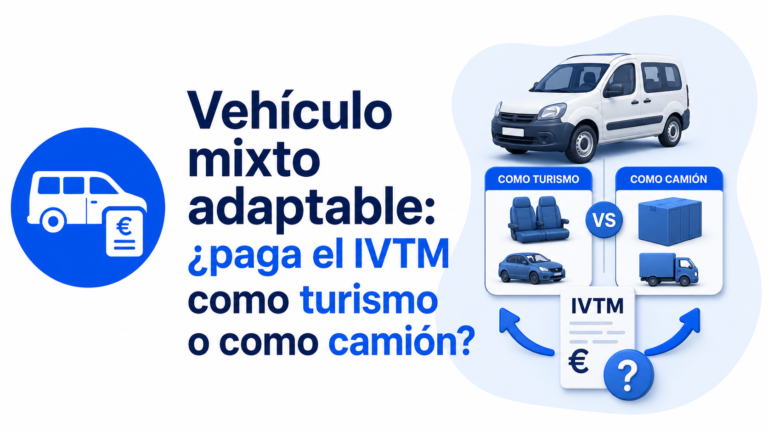 Vehículo mixto adaptable