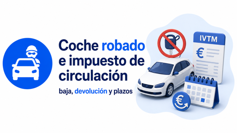 Coche robado e impuesto de circulación