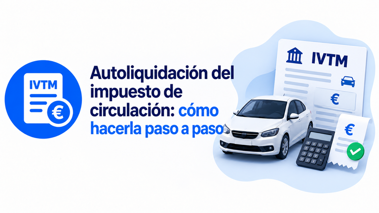Autoliquidación del IVTM paso a paso