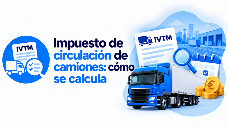 Impuesto de circulación de camiones: cómo se calcula